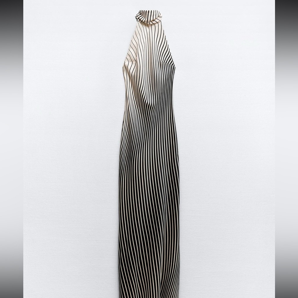 Zara halter maxi dress